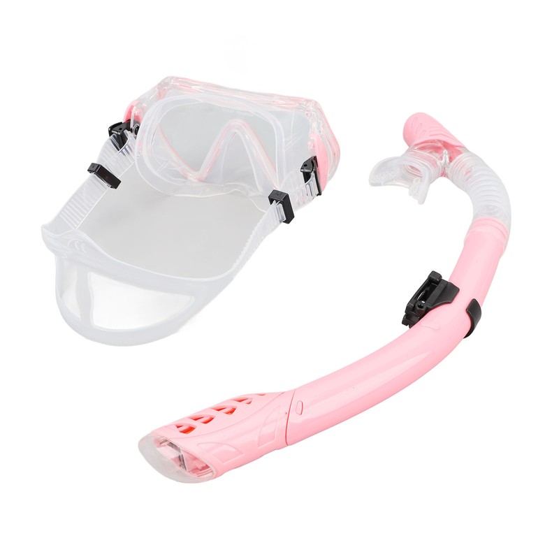 Diving Goggles Silicone Glass Plastic Ultra Clear Comfortable Adjustable Diving