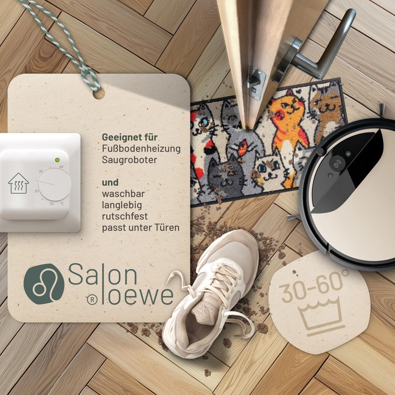 Salonloewe Minimatte Welcome Meadow I Dirt Trapper Mat & Doormat