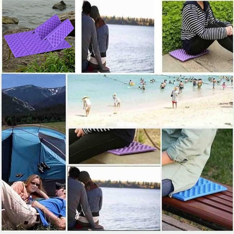 Jindizi 2Pc Foam Seat Pad Folding Hiking Sit Pad,Mini Waterproof