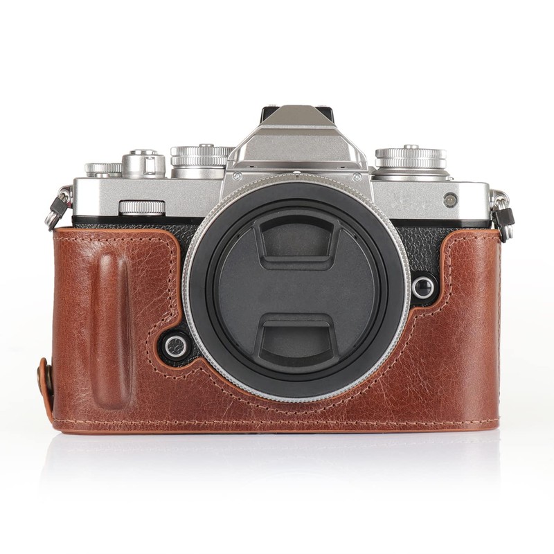 MegaGear MG2016 Ever Ready Genuine Leather Camera Half Case Compatible