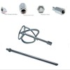 Concrete mixing head, paint mixer, paint mixer drill bit accessories,