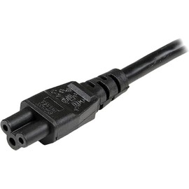 PANAMEMORY Netzkabel fur Notebook, 1,80 m; Schuko-Stromkabel EU auf C5, 2,5 A-250 V, 18 AWG; Ersatz-AC-Netzkabel fur Netzteil zum Aufladen von Laptops