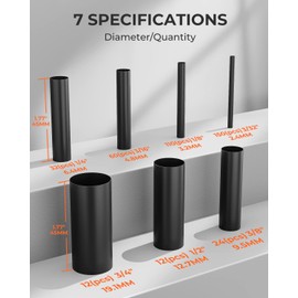 Eventronic 400 Pcs Heat Shrink Tubing Kit-3:1 Ratio Adhesive Lined,Marine Grade Shrink Wrap - Industrial Heat-Shrink Tubing - Black