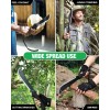 MOSSY OAK 19-inch Machete Saw Sharp Blade Machete Ergonomic No-Slip