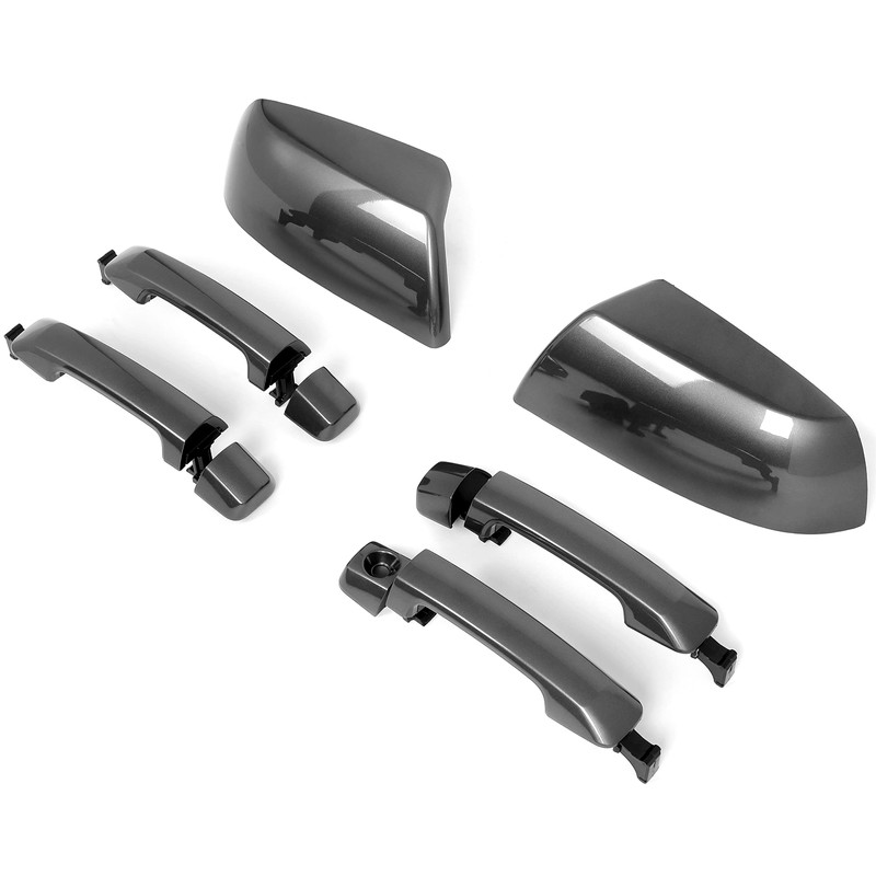 Kojem Door Handles & Mirror Covers Kit Compatible with 2011-2022