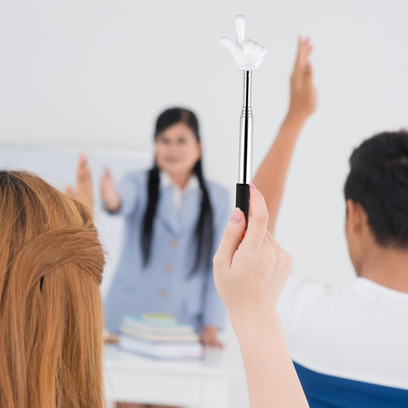 Yolev Set of 2 Pointing Stick Extendable Telescopic Teacher Pointer