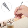 TOPINCN Latte Art Pen, DIY Coffee Needle Latte Decorating Tool