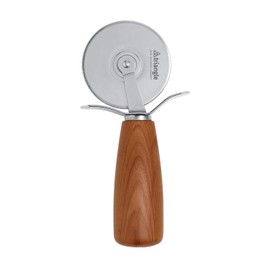triangle 84 075 07 04_P Pizza Cutter Soul Plum Diameter 7 cm Made in Solingen / Germany Professional Quality Pizza Wheel Pizza Roller Professional Wood