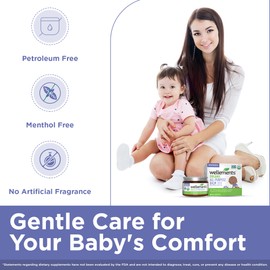 Wellements Organic All Purpose Balm for Babies and Kids (1.8 Fl Oz) | Gentle and Soothing All Over Baby Ointment* for Dry, Chafed and Sensitive Skin | Free from Petroleum, Parabens and Fragrances