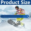 3 Pairs of Snowboard Ankle Straps Replacement - Binding for