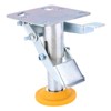 Trolley Brake Floor Lock Iron Galvanized Trolley Cart Lock with