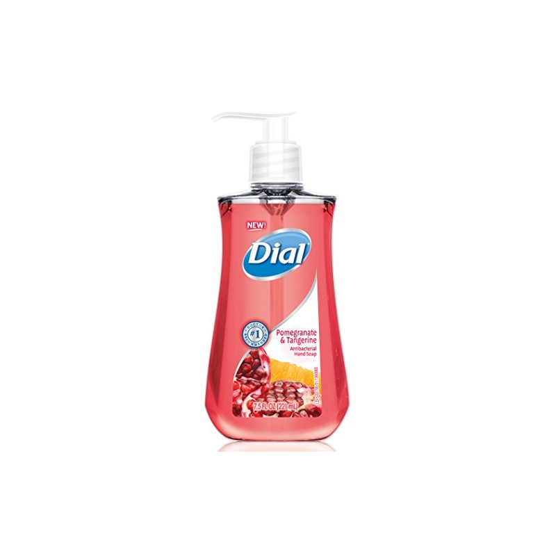 Dial Liquid Hand Soap, Pomegranate and Tangerine, 7.5 Fl. Oz