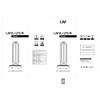 UVILIZER Tower - UV Light Sanitizer & Ultraviolet Lamp with
