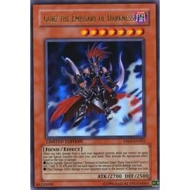 Yu-Gi-Oh! - Gorz the Emissary of Darkness (YR01-EN003) - Yu-Gi-Oh! R Comic Book Promos - Promo Edition - Ultra Rare