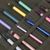 Hilitand Oil Brush Case Larger 30 Holes Roll Up Canvas