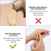 Pack of 2 Pump Heads for Cosmetic Foundation Bottles, Golden