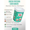 ONONEXPRESS MIX 4 pcs Reusable Plastic Popcorn Containers/Popcorn Bowls Set