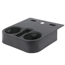 ALLGOOD Cup Holder Under Front Seat Bottom, Compatible with Ford F150 2015-2020, Compatible with Ford F250 F350 F450 F550 Super Duty 2017-2022, Black