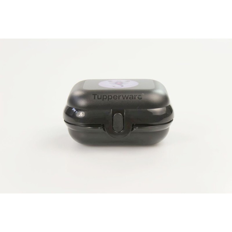 TUPPERWARE Mini Oyster Box Keeper black Zodiac Scorpio The Scorpion