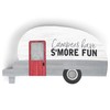 P. Graham Dunn Campers Have S'More Fun Trailer Grey 5