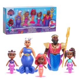 Ariel Jr Royal Family Figure Set, Kids Toys for Ages 3 Up, Gifts and Presents