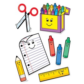 Eureka Classroom Window Clings - Back to School