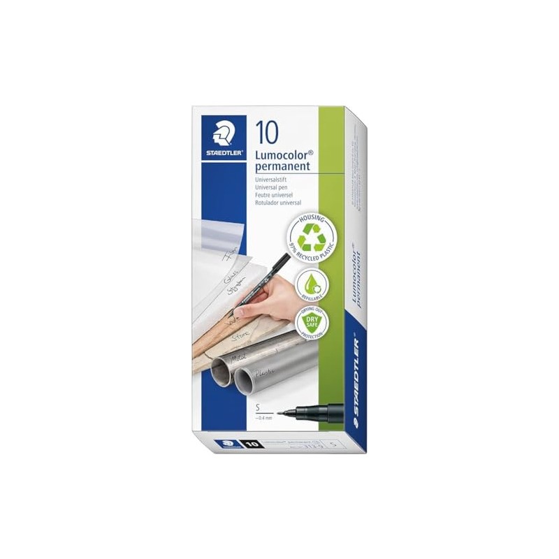 Staedtler Lumocolor Fine Pens for Overhead Projection and Almost All