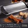 Winzbacher® Premium Zester/Grater, Parmesan/Lemon/Nutmeg / Ginger Grater and Much More