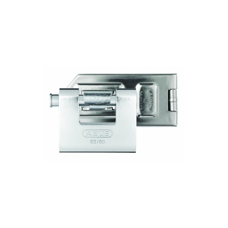 ABUS Monobloc Vorhängeschloss 92/80 gl.-8521 - gleichschließend - Messing-Schloss mit