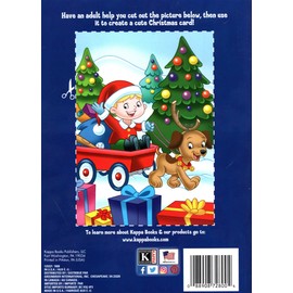 Kappa Books Christmas Edition Holiday - Jumbo Coloring and Activity Book - Lead The Sleigh