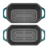 Flavehc Bread Pan Cast Iron Loaf Pan with Lid Bread