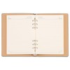 PATIKIL 6 Ring Binder Cover, A5 Leather Notebook Binder Mini