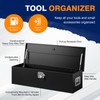 Yizosh 39 Inch Steel Heavy Duty Truck Bed Tool Box,
