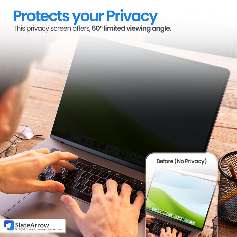 Magnetic Privacy Screen for MacBook Pro 13 inch (2021-2025 M1-M4