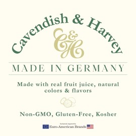 Cavendish & Harvey | Mixed Fruit Hard Candy Drops | 5.3 Ounce Tin