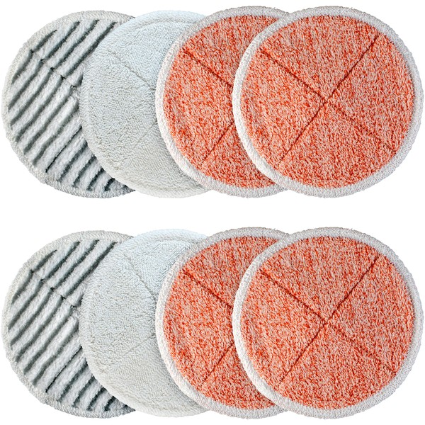 BlueStars Deep Clean 2124 Spinwave - Almohadilla para mopa de