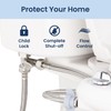 LUXE Bidet 7/8" x 7/8" x 1/2" Shut-Off Valve T-Adapter