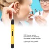 LED Light Earpick Rechargeable Double Light Source Yellow Portable Lighted