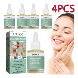 4 Piezas De Suero Hidratante De Colágeno Ren Skin &th