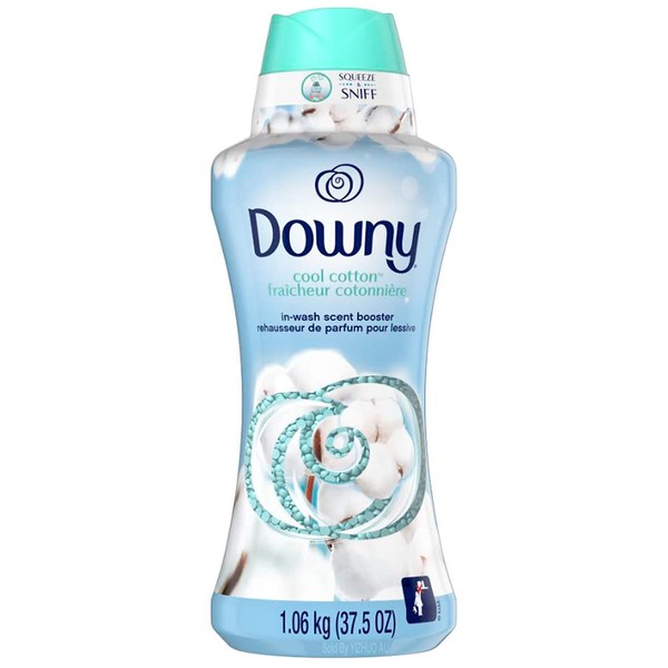 Downy Downy in-wash Scent Booster Beads, Cool Cotton Scent (37.5 Oz.)