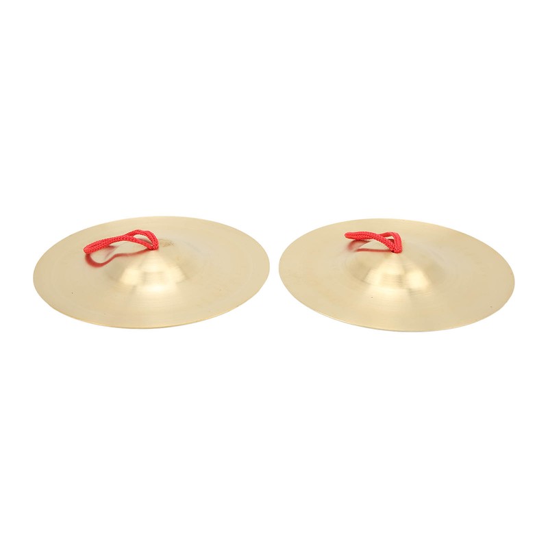 Crash Cymbal Brass Percussion Instrument Pair Teaching Tool Toy for