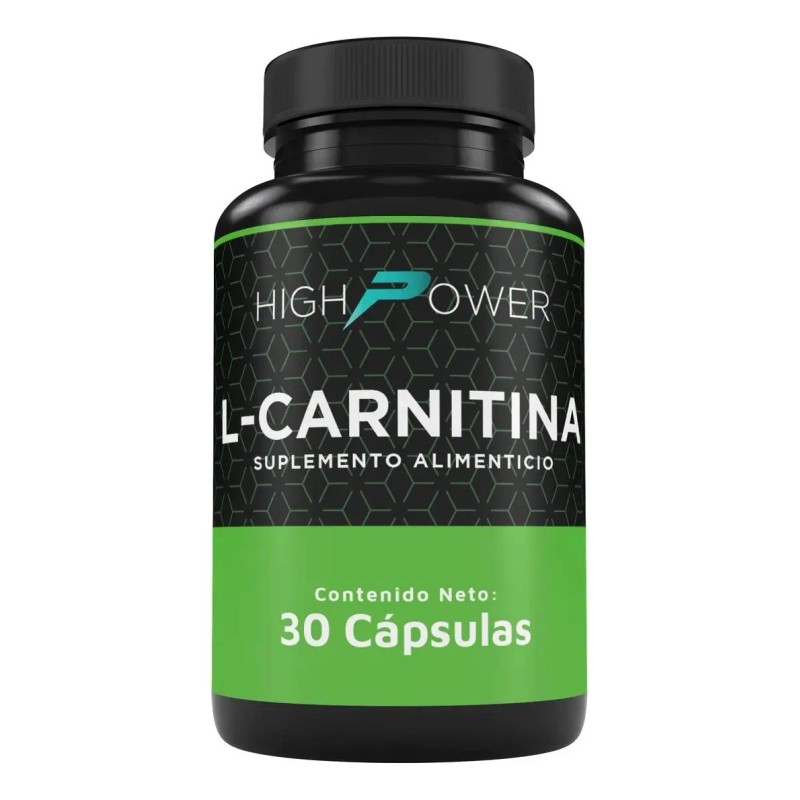 Carnitina 500 Cápsulas High Power