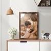 Fisnish 16x24 Picture Frame, Classic Brown 16 x 24 Poster