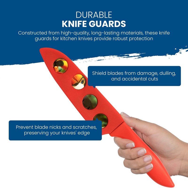CHEF'S VISION Wildlife Knife Blade Covers - Premium Kitchen Knife