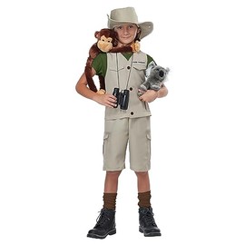 California Costumes Wild Life Expert/Archaeologist Child Costume, Tan, Extra Large