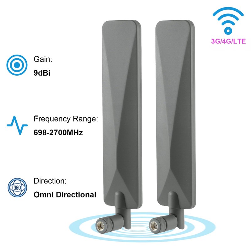 Eifagur Cellular Trail Camera Upgrade Replacement RP-SMA Male Antenna Booster