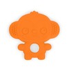 Bright Starts Gummy Buddies 3-Pack Textured Teethers - BPA-Free Elephant,