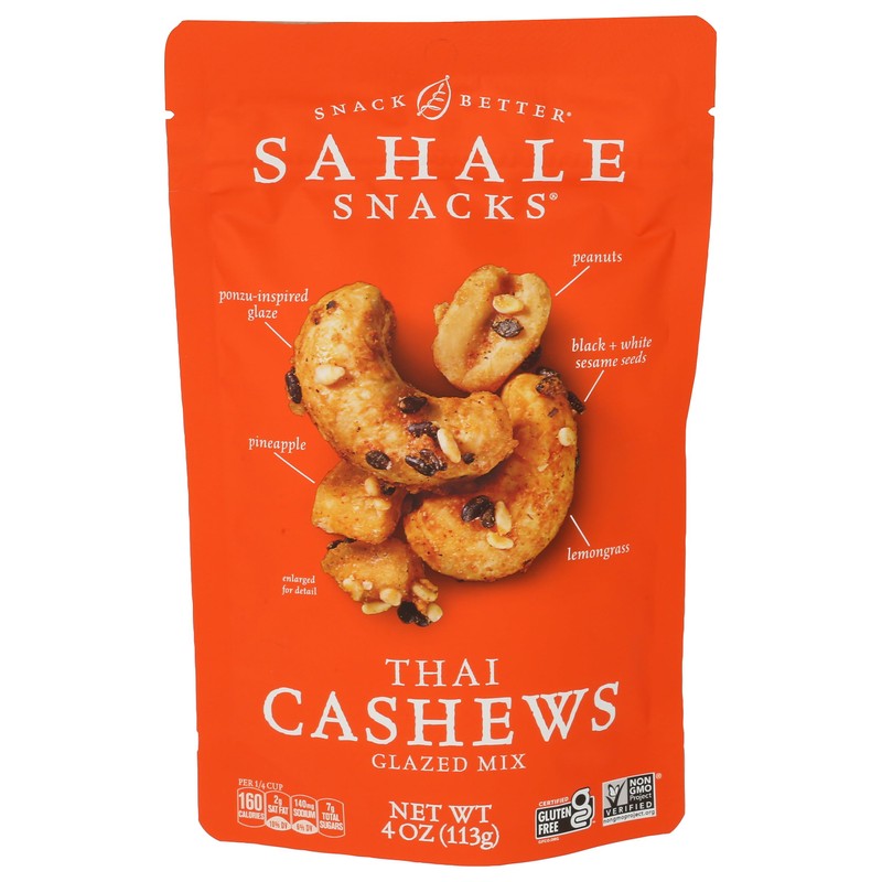 Sahale Snacks Thai Cashews Glazed Mix, 4 Ounces