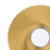 Circular Saw Blade 72 Teeth Ti Plated High Speed Steel