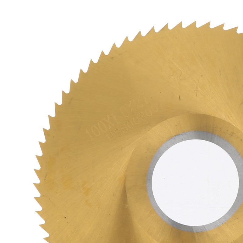 Circular Saw Blade 72 Teeth Ti Plated High Speed Steel
